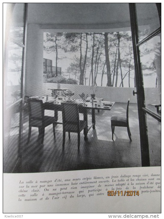 TOTSY + CASA SYLVA MOULLEAU +  VILLA AU PYLA HOSSEGOR    1949  architecture