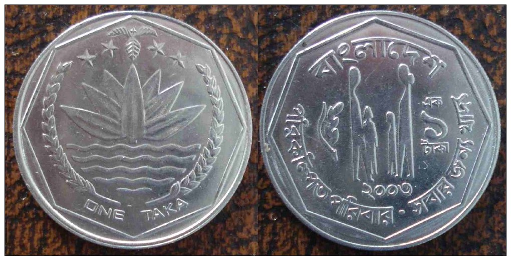 (J) BANGLADESH: Taka 2009 BUNC (1780) - Bangladesh