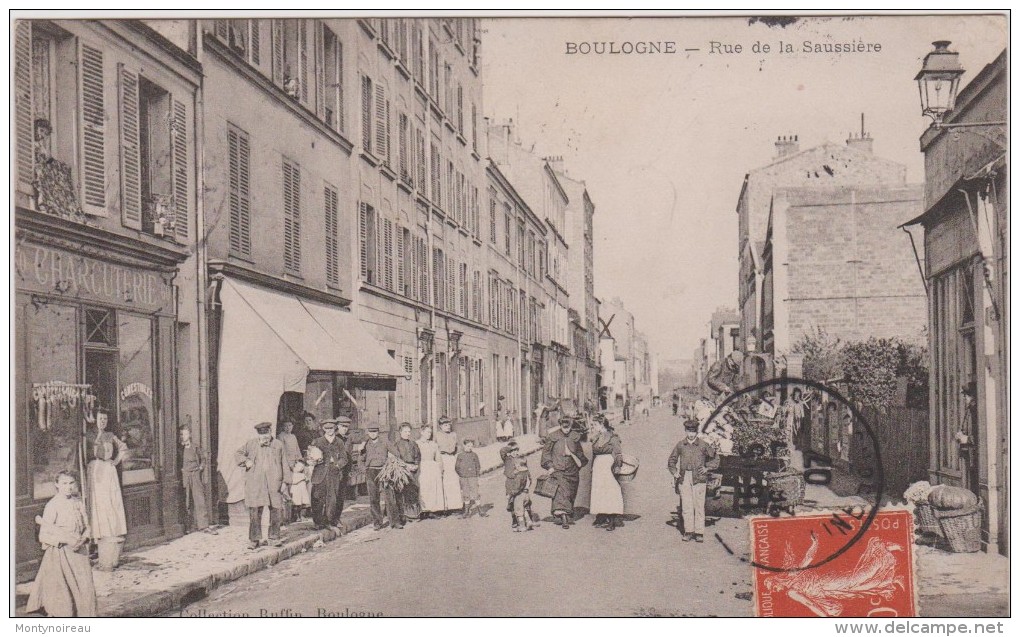 Hauts De Seine : BOULOGNE  :  Rue   De La   Saussière - Boulogne Billancourt