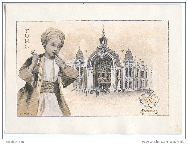 CHROMO EXPOSITION UNIVERSELLE 1900 - TURC - CHOCOLAT LOMBART - Lombart