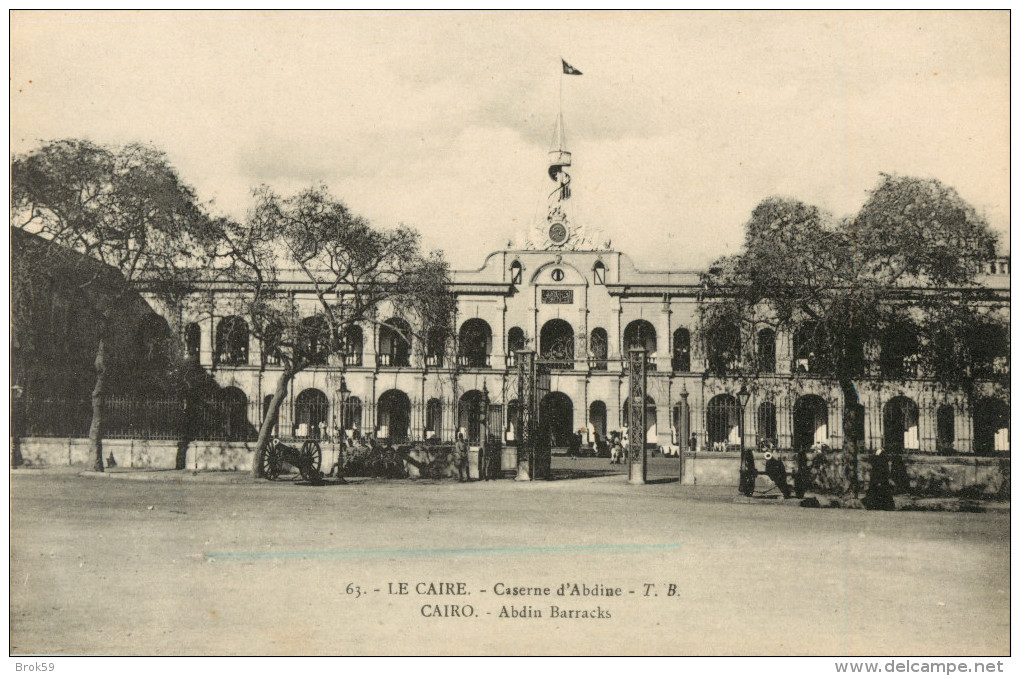 CAIRO - ABDIN BARRACKS - LE CAIRE CASERNE D ABDINE - Kairo