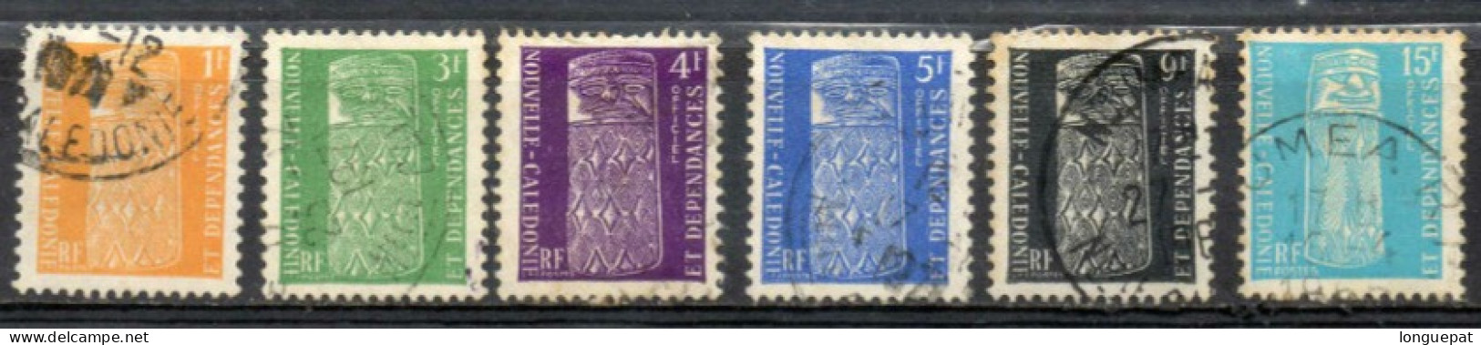 Nelle Calédonie : Totems - Patrimoine - Tradition - Art -  (6 Timbres) - Officials