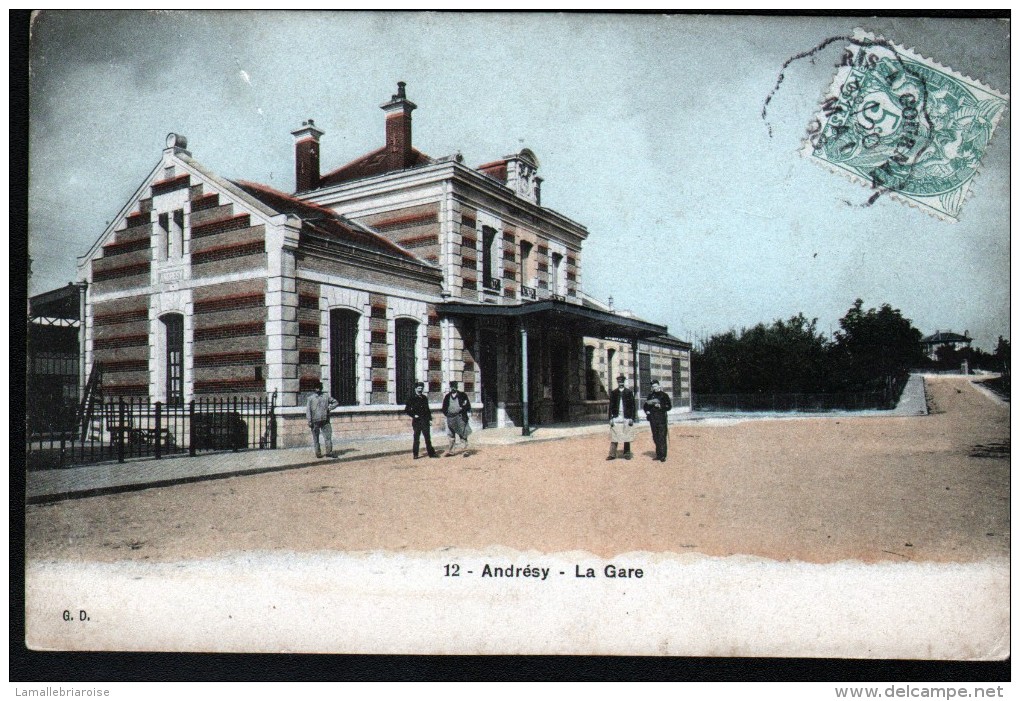 78, ANDRESY, LA GARE - Andresy