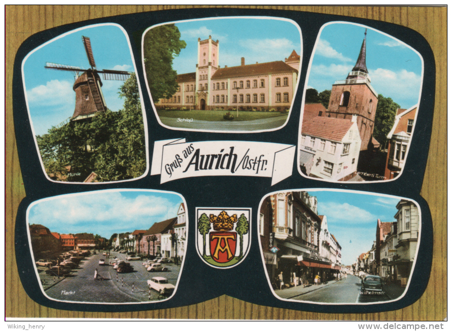 Aurich - Mehrbildkarte 3 - Aurich