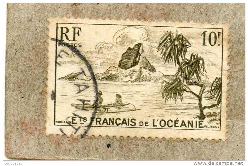 OCEANIE : Paysage Côtier, Et Pirogue - - Used Stamps