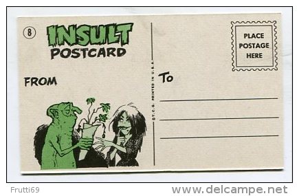 USA - AK 210720 Insult Postcard 8 - Humor