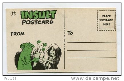 USA - AK 210729 Insult Postcard 17 - Humor
