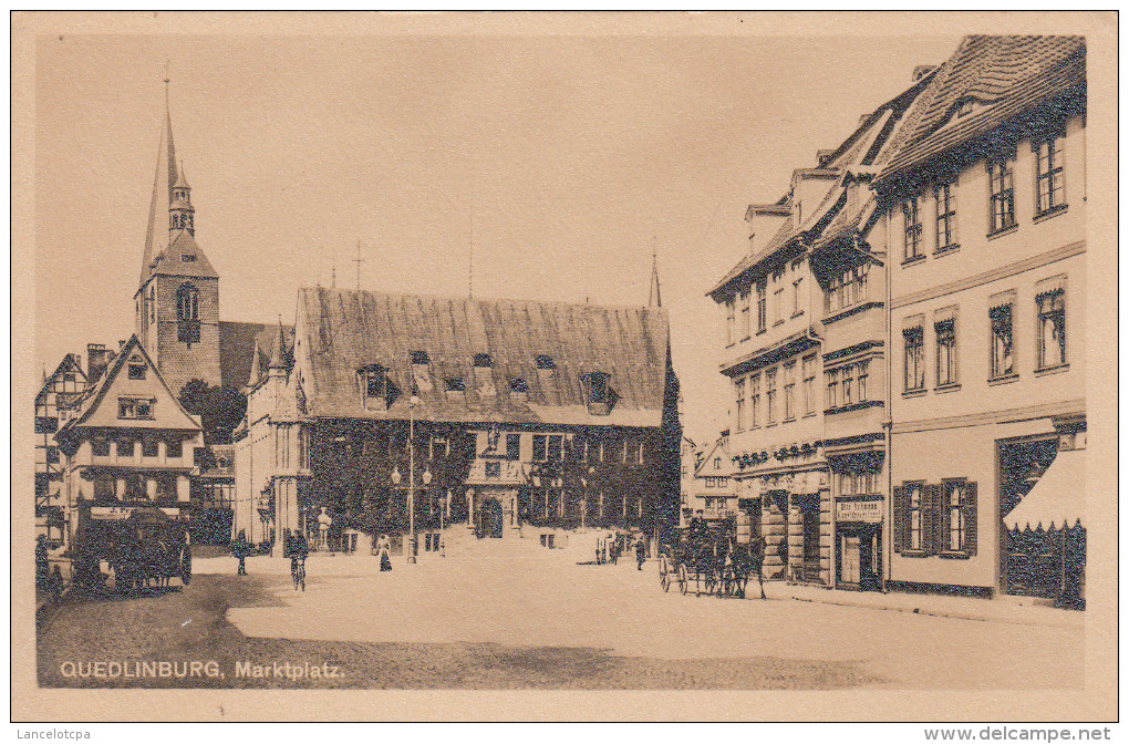 QUEDLINBURG / MARKTPLATZ - Quedlinburg