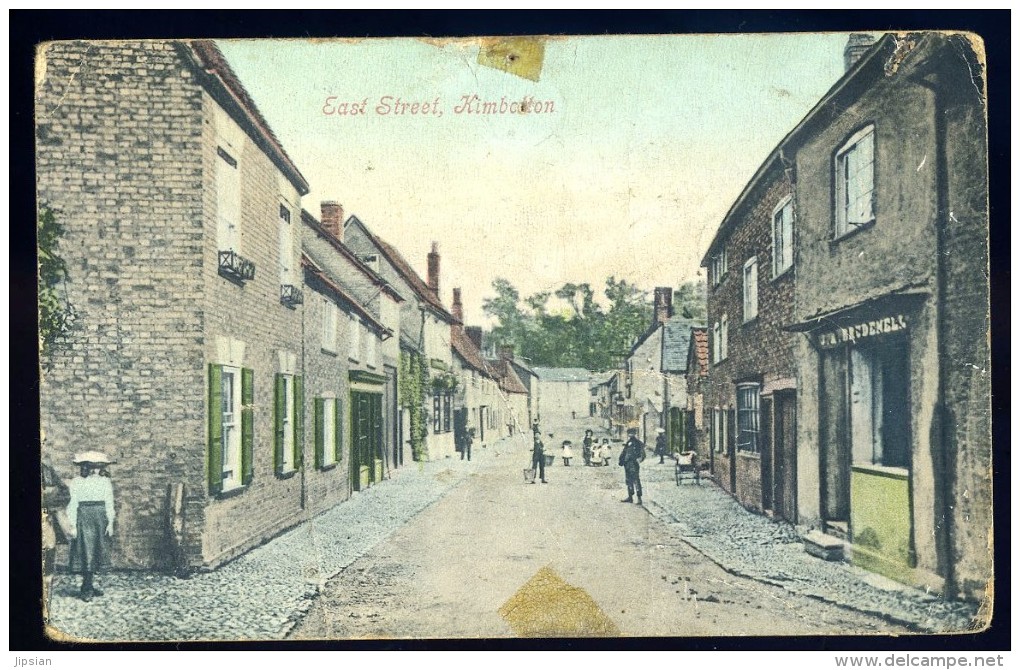 Cpa Angleterre Cambridgeshire Kimbolton East Street     HIV4 - Autres & Non Classés