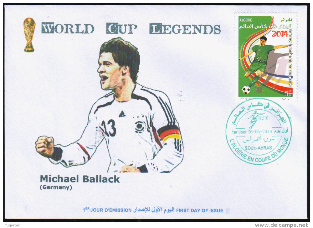 DZ - 2014 - Football Legends - Fußball - Michael Ballack Germany Allemagne Player Soccer - Sonstige & Ohne Zuordnung