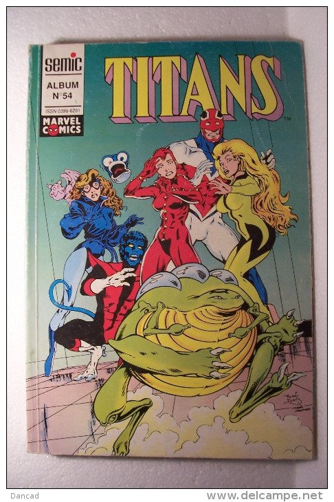 TITANS--- ALBUM N°54 -- 3 X Numéros   -- 160&161&162 - Titans