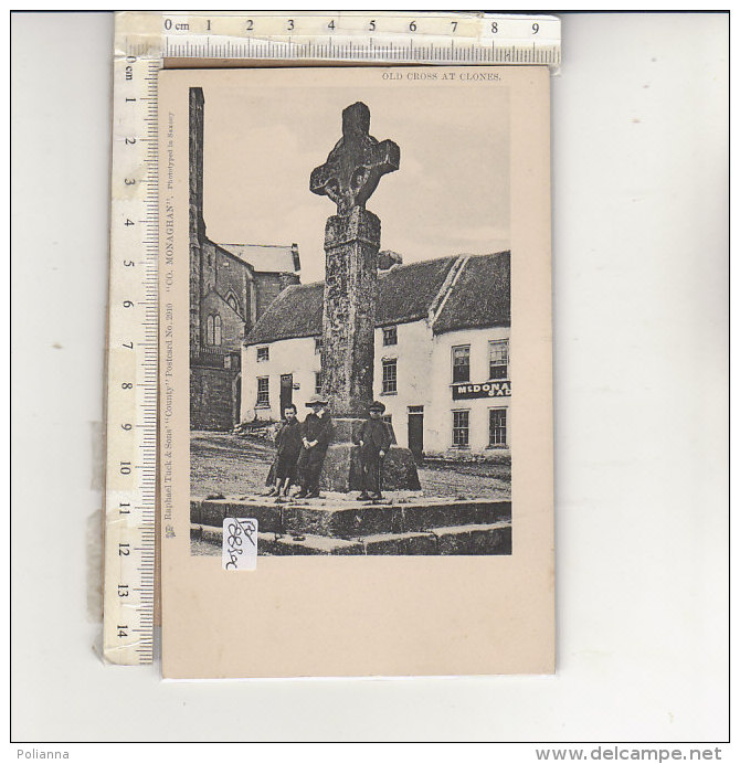 PO8830C# IRLANDA - MONAGHAN - OLD CROSS AT CLONES - BAMBINI  No VG - Monaghan