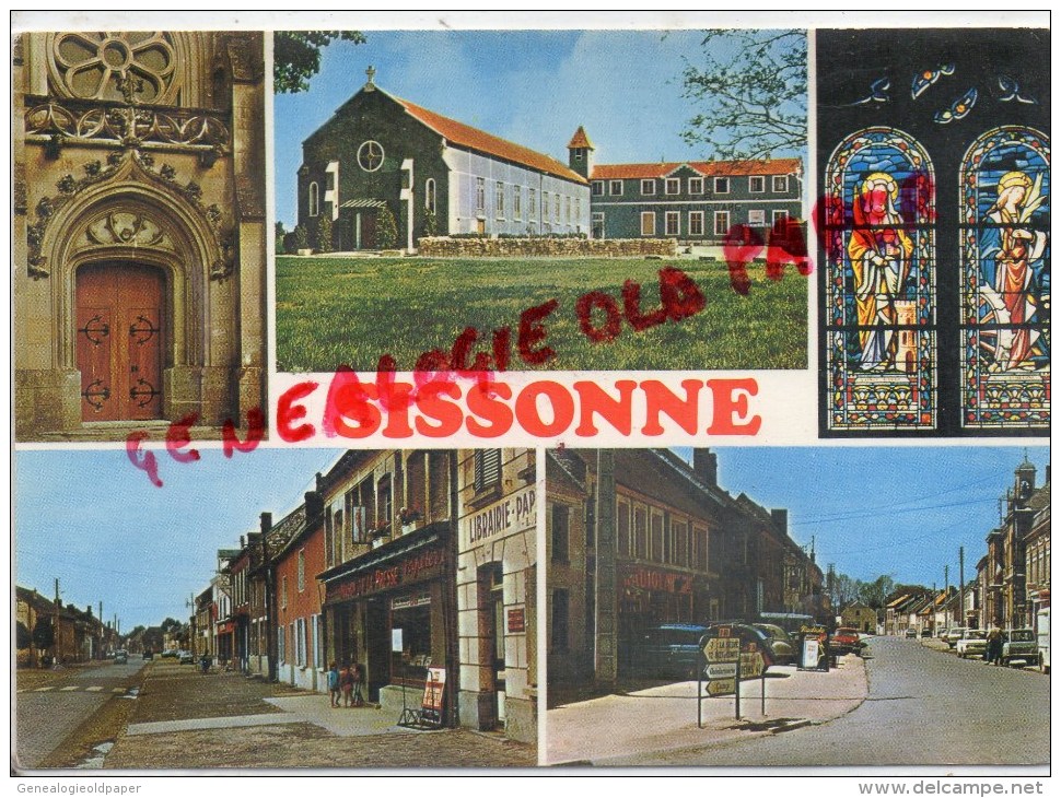 02 - SISSONNE - MAISON DE LA PRESSE  LIBRAIRIE - Sissonne