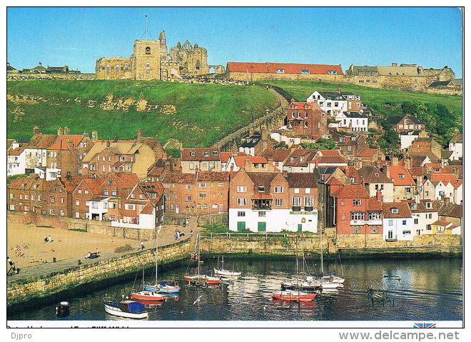 Whitby  Outer Harbour And East Cliff - Whitby
