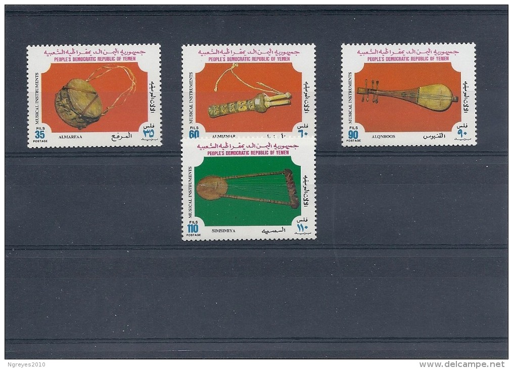 140016927  YEMEN  SUR  YVERT  Nº  203/6  **/MNH - Yemen