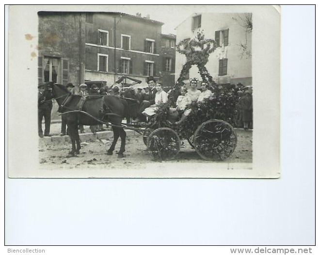 Carte Photo D'un Carnaval Non Localisé - A Identifier