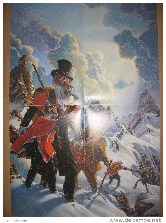 Affiche NESME Alexis Les Enfants Du Capitaine Grant  Delcourt 2009 (Jules Verne) - Plakate & Offsets