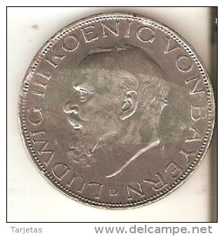 MONEDA DE PLATA DE ALEMANIA DE 3 MARK DEL AÑO 1914 LETRA D  (COIN) SILVER,ARGENT. - 2, 3 & 5 Mark Silber