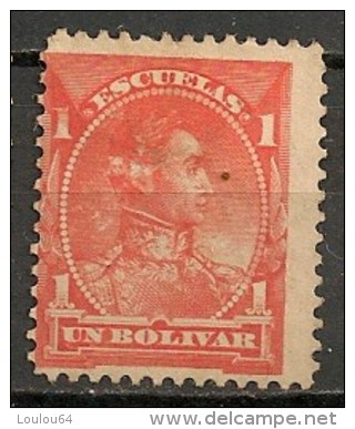 Timbres - Amérique - Venezuela - Timbres Fiscaux - 1882/88 - 1 Bolivar - - Venezuela