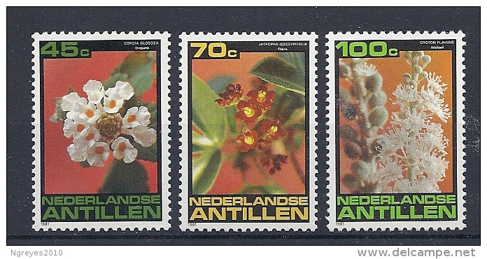 140016968  ANTILLAS HOL.  YVERT  Nº  644/6  **/MNH - West Indies