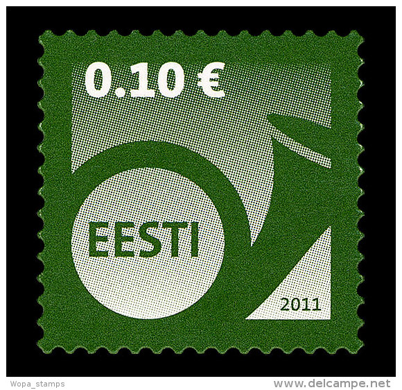 Estonia 2011 Set - Definitive Stamp - 0.10 € - Estonie