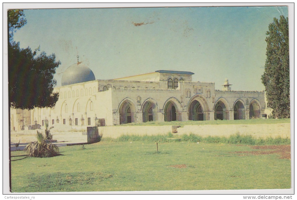 Jerusalem-el Aqsa Mosque-unused,perfect Shape - Islam