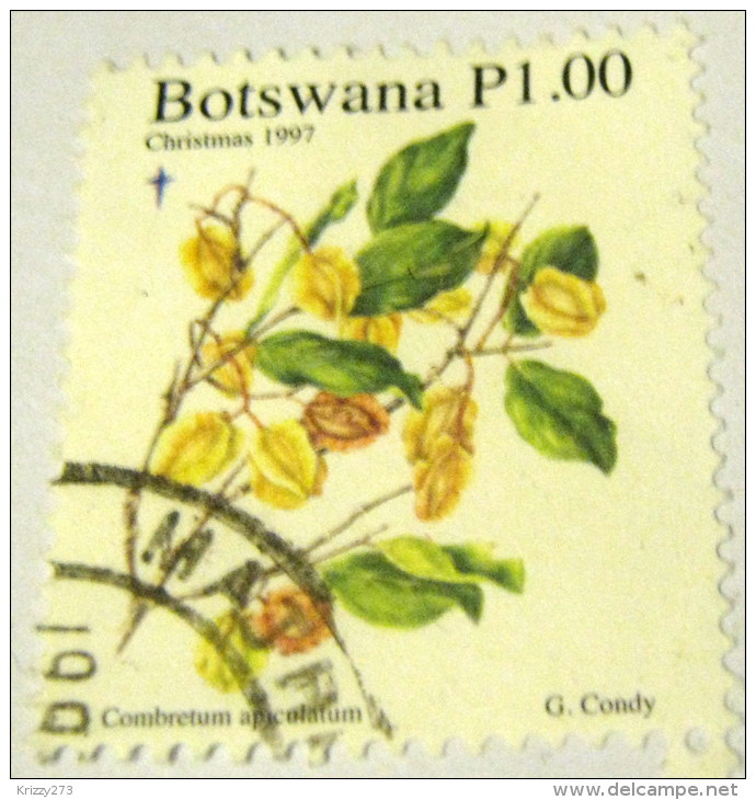 Botswana 1997 Christmas Flower Combretum Apiculatum 1.00p - Used - Botswana (1966-...)