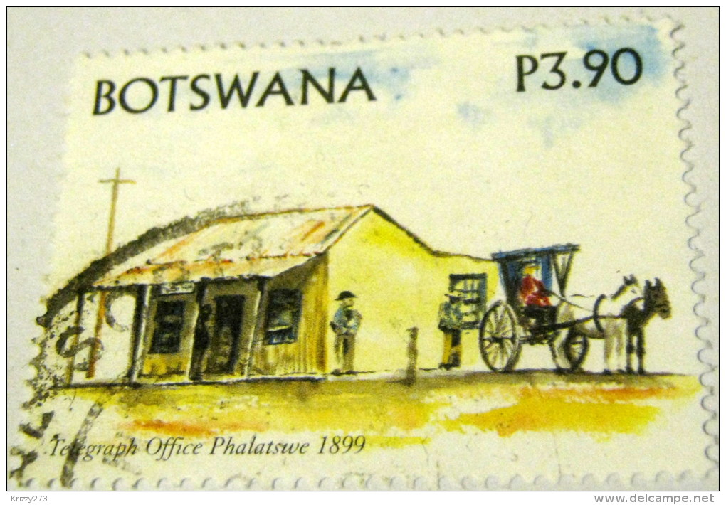 Botswana 2005 Telegraph Office Phalatswe 3.90p - Used - Botswana (1966-...)