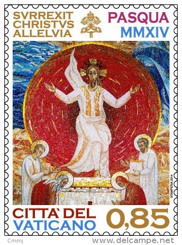 2014 - VATICANO - VATICAN - Pasqua 2014  - NH - MINT - Nuevos