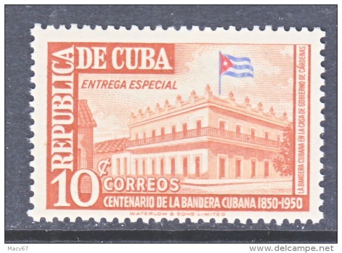 CUBA  E 13   **   FLAG  DAY - Express Delivery Stamps