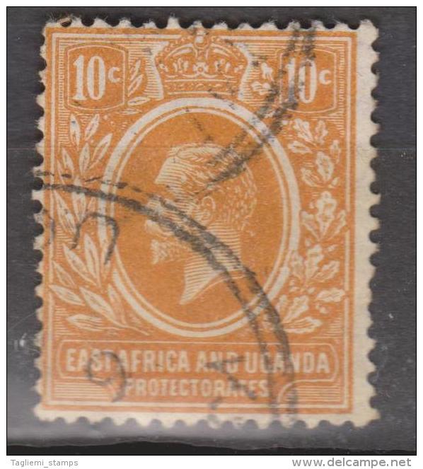 East Africa & Uganda Protectorates, 1912, SG 47, Used (Wmk Mult Crown CA) - Protectorats D'Afrique Orientale Et D'Ouganda