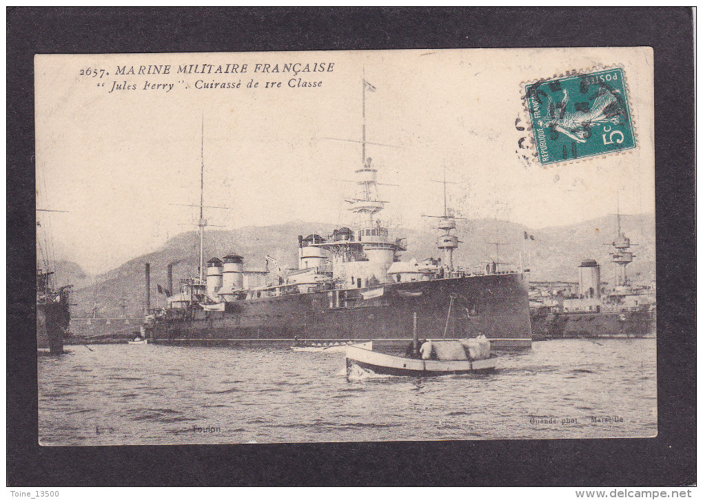 BATEAUX - Marine Militaire - Lot De 3 Cartes - Guerre