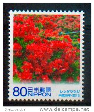 Japon Japan 2013 - Rhododendron Du Japon / Japanese Rhododendron - MNH - Altri & Non Classificati