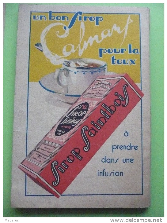 ALMANACH FRANCOIS 1936 Pharmacie Pollet Le Touquet. COMPLET 160 Pages. MEDICAMENT  MEDECINE TRES BON ETAT - Small : 1921-40