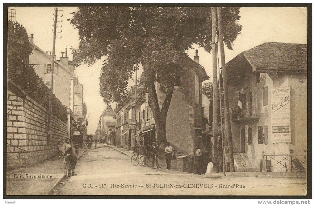 SAINT JULIEN En GENEVOIS Grand'Rue (Savoisienne) Haute Savoie (74) - Saint-Julien-en-Genevois