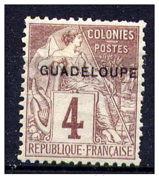 GUADELOUPE - N° 16(*) - TYPE ALPHEE DUBOIS - Unused Stamps