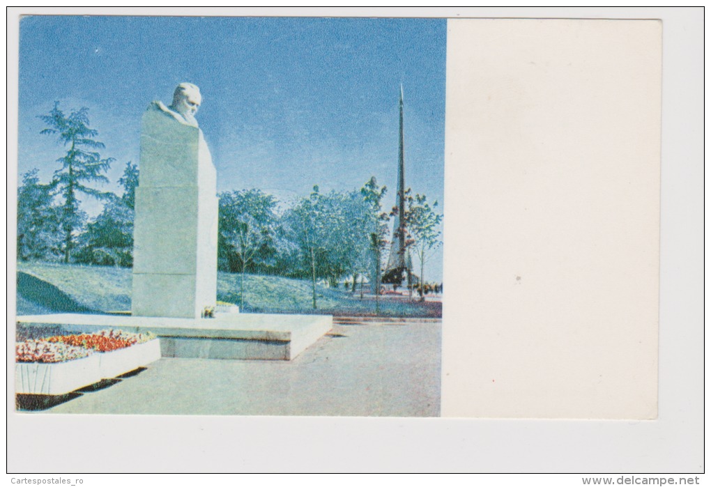 Moscow-monument To S.p.korolev On Avenue Of Spacemen-unused,perfect Shape - Monuments