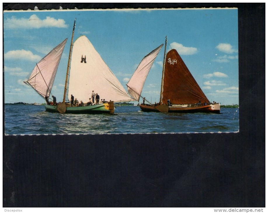 F2668 Friesland Skutsjesilen Zeilboot - Sailing Boat, Bateau à Voile, Barche A Vela - Altri & Non Classificati