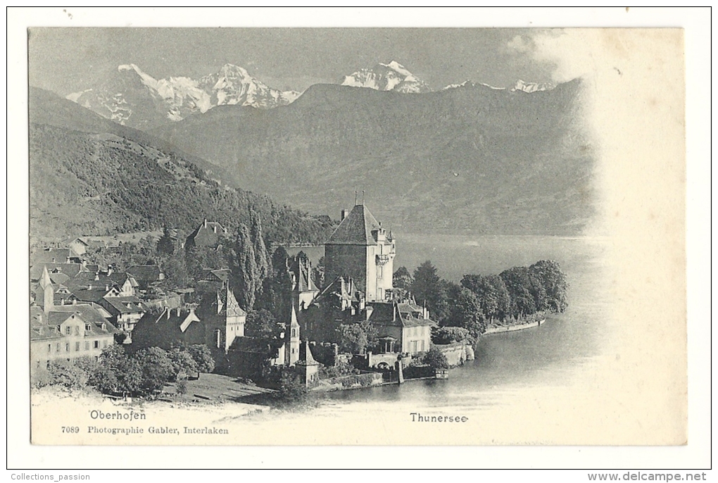 Cp, Suisse, Oberhofen, Thunersee - Oberhofen Am Thunersee