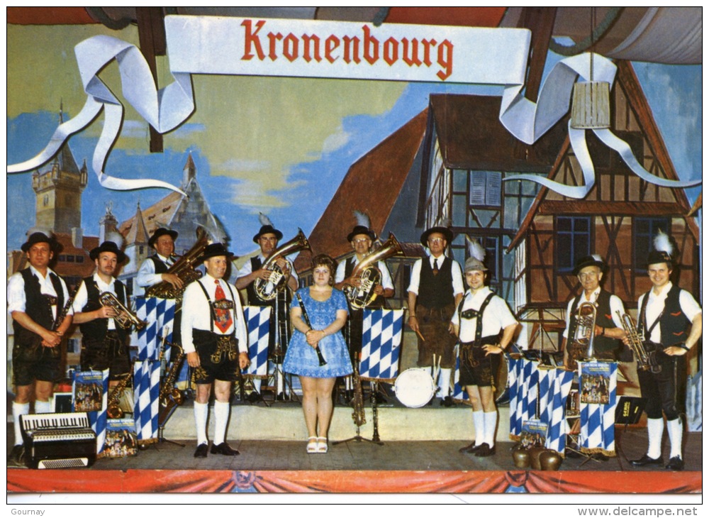 Allemagne : Grafing : SEPP HUFSKY Kapellenleiter - KRONENBOURG (pub Folklore Bière Animée Spectacle) - Grafing