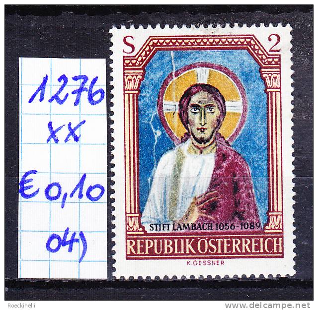 13.10.1967  -   SM  "Lambacher Fresken"  -  **  Postfrisch   - Siehe Scan  (1276 01-19) - Nuevos