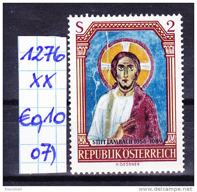 13.10.1967  -   SM  "Lambacher Fresken"  -  **  postfrisch   - siehe Scan  (1276 01-19)