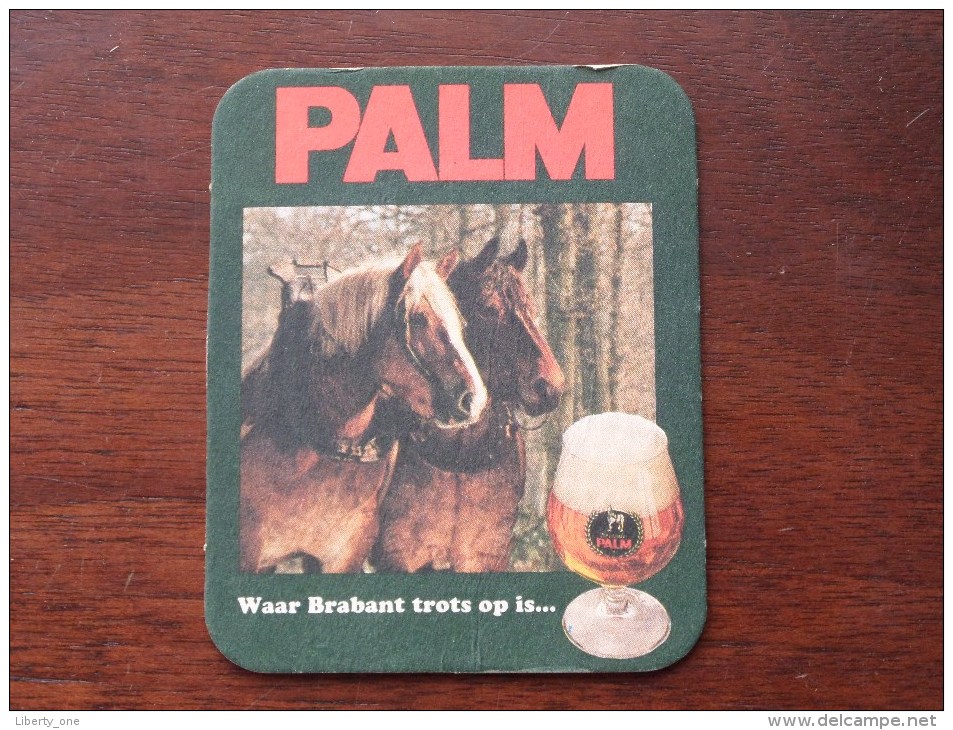 PALM Waar Brabant Trots Op Is... ( Sous Bock / Coaster / Onderlegger ) Zie Foto´s Voor Detail ! - Sous-bocks