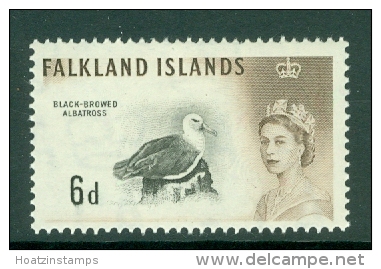 Falkland Is: 1960/66   QE II - Birds   SG200    6d      MH - Falklandeilanden