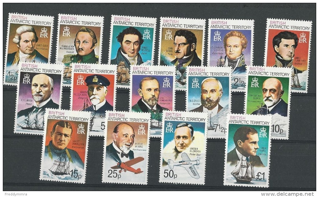 Antarctique Brit: 45/ 59 ** - Unused Stamps