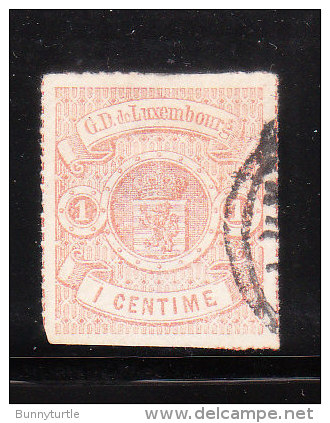 Luxembourg 1865-74 Coat Of Arms 1c Used - 1859-1880 Stemmi