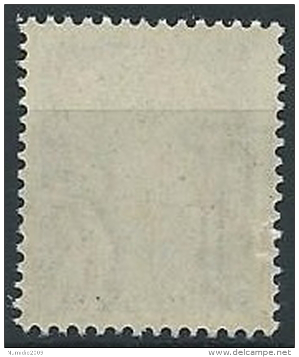 1945 LUOGOTENENZA ROMA 1 LIRA RUOTA FILIGRANA LETTERA MNH ** - ED1054-3 - Neufs