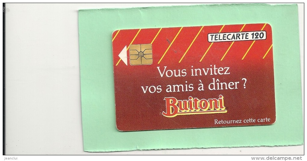 --F297--BUITONI --120U----COTE 6€-- - 1992