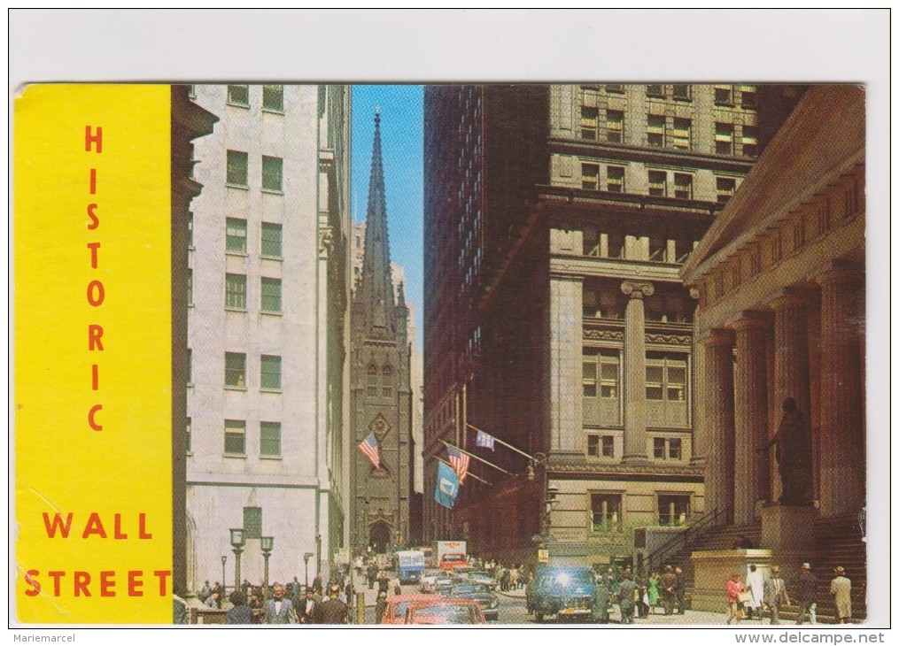 NEW YORK - WALL STREET - VIEW OF THE WORLD RENOWNED FINANCIAL DISTRIET... - état Voir Descriptif - Wall Street