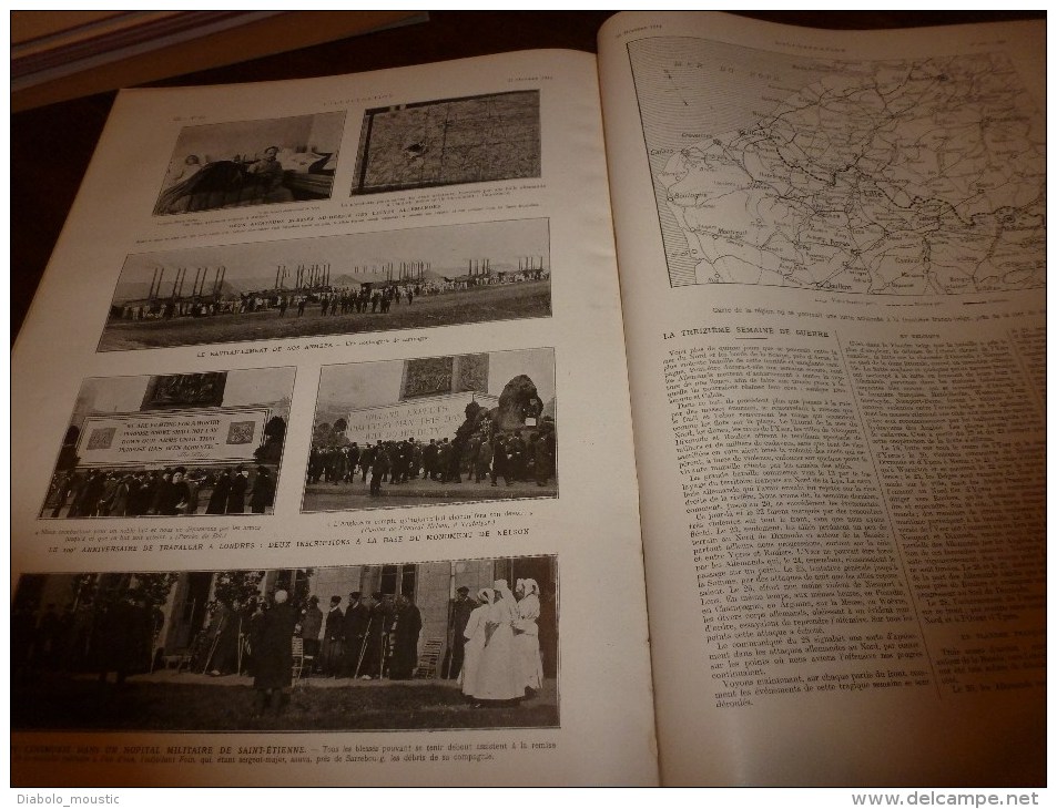 1914  GUERRE MONDIALE :La reine ELISABETH de Belgique; Défense héroïque d'Anvers; Les détails des tranchées allemandes